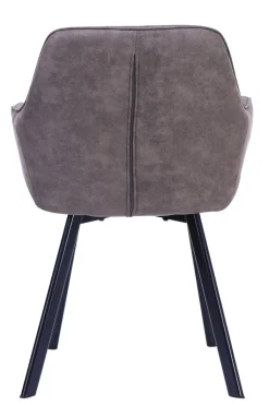 CASAVANTI Esszimmerstuhl 2er Set Mikrofaser taupe