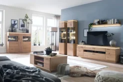 CASAVANTI Highboard BARCELONA 150 cm Balkeneiche bianco