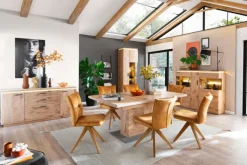 CASAVANTI Highboard MODENA 150 x 125 cm Viking Oak