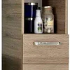CASAVANTI Hochschrank OFFENBACH 30 x 195,5 x 33 cm braun