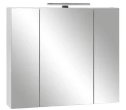 CASAVANTI Spiegelschrank LIMONE 80 x 71 x 16 cm Glas weiß