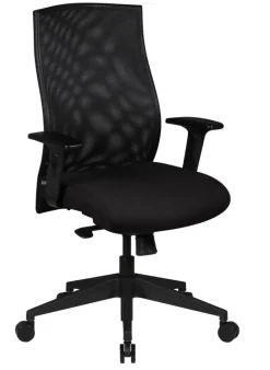 Chefsessel schwarz matt