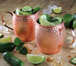 cilio Becher MOSCOW MULE 500 ml kupferfarbig Hammerschlag