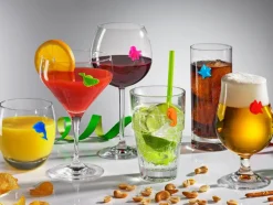 cilio Glasmarker-Set NAUTICO 12-teilig Silikon mehrfarbig