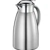 cilio Isolierkanne TRIEST 1,5 L silberfarbig