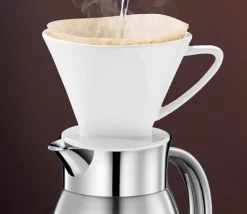 cilio Isolierkanne TRIEST 1,5 L silberfarbig