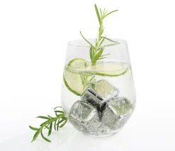 cilio Kühlwürfel Set STEEL 5-teilig Edelstahl silberfarbig