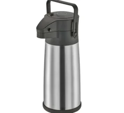 cilio Pumpkanne FESTINO 2,2 Liter silber/schwarz