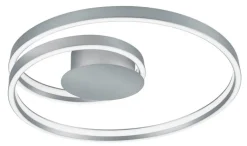 CINQUE LED Deckenlampe CIOLA 72 cm nickelfarbig