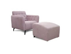 QUARTIER Cocktailsessel LEWIS rosa