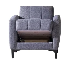 QUARTIER Cocktailsessel SEOUL grau