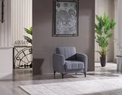 QUARTIER Cocktailsessel SEOUL grau