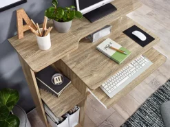 Computertisch 94 x 48,5 cm Sonoma braun