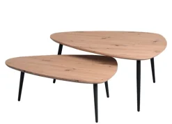 QUARTIER Couchtisch BERTHA 2-teilig