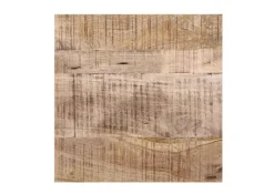 QUARTIER Couchtisch CHASE 60 x 60 cm Mango massiv/schwarz