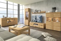 QUARTIER Couchtisch CORTINA 100 x 75 cm Eiche braun