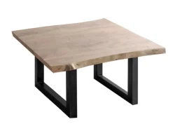 QUARTIER Couchtisch JOHNSON 80 x 40 x 80 cm Akazienholz Hela braun