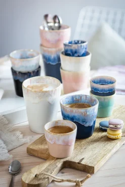 CreaTable Becher GRESPRESSO blau