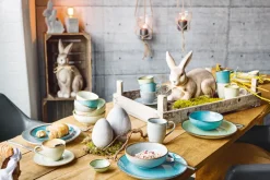 CreaTable Dessertteller NATURE COLLECTION wasserblau