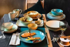 CreaTable Dessertteller NATURE COLLECTION wasserblau