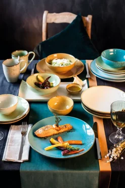 CreaTable Dipschale NATURE COLLECTION sandbeige