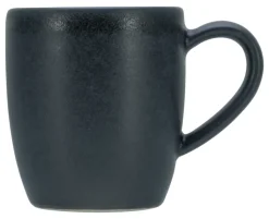 CreaTable Espressotasse SOFT TOUCH 6er Set 70 ml Steinzug schwarz