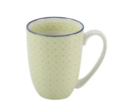 CreaTable Kaffeebecher MEDITERRAN 4er Set - je 300 ml grün