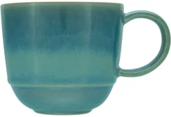 CreaTable Kaffeebecher YUKI 6er Set 370 ml Hochwertiges Steinzug