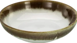 CreaTable Poke Bowl CASCADE Keramik Steinzeug Durchmesser 22,5 cm glasiert Grün