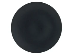 CreaTable Speiseteller SOFT TOUCH 6er Set schwarz