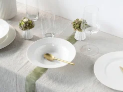 CreaTable Suppenteller FLEUR ROYAL 6er Set creme weiß