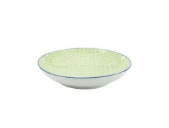 CreaTable Suppenteller MEDITERRAN 4er Set 21 cm grün