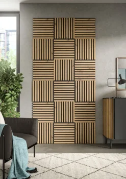 Dekopaneel 4er-Set 40 x 40 cm Artisan-Dekor