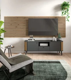 Dekopaneel 2er-Set 40 x 120 cm Artisan-Dekor