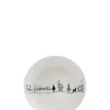 Dessertteller BLACK FORREST Porzellan Ø 19 cm Weiß/Mehrfarbig