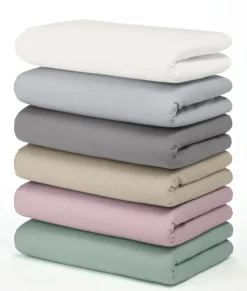 DORMISETTE Biber-Spannbettlaken 140 - 150 x 200 cm camel