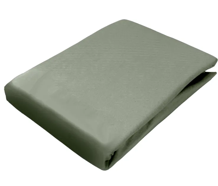 DORMISETTE Spannbettlaken 90-100 x 200 cm salbei