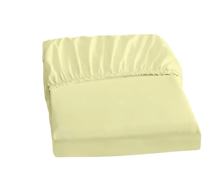 DORMISETTE Spannbettlaken 140-160 x 200 cm vanille