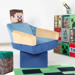 Drehsessel Steve MINECRAFT blau