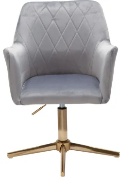 Drehstuhl 55 x 97 cm grau