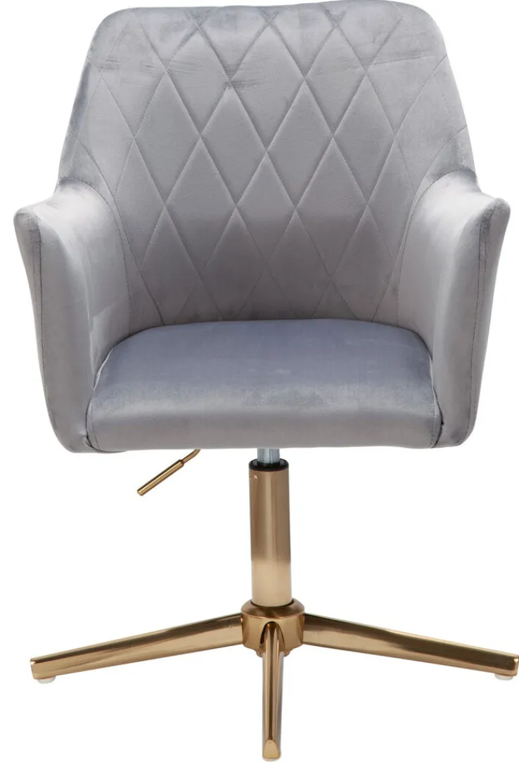 Drehstuhl 55 x 97 cm grau