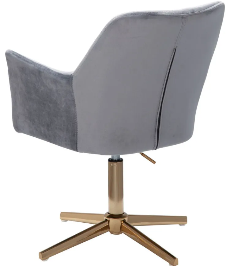 Drehstuhl 55 x 97 cm grau