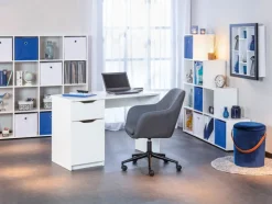 Drehstuhl CLAAS grau/schwarz 63 x 83,5-91 x 61,5 cm