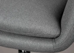 Drehstuhl CLAAS grau/schwarz 63 x 83,5-91 x 61,5 cm