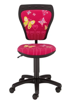 Nowy Styl Drehstuhl Pink/Motiv Schmetterlinge