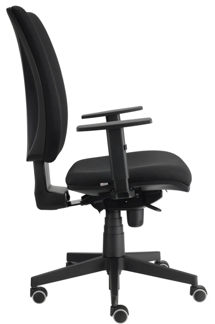 Drehstuhl SOLID I 64 x 119 x 64 cm schwarz