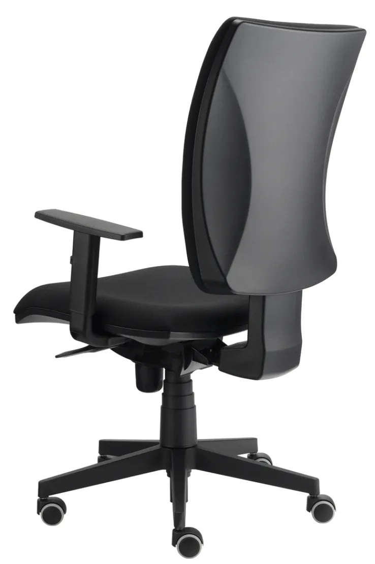 Drehstuhl SOLID I 64 x 119 x 64 cm schwarz