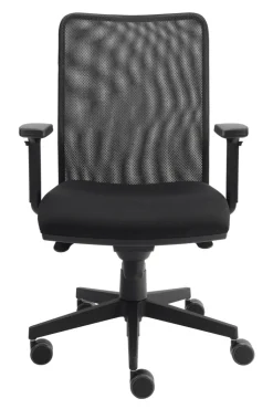 Drehstuhl SOLID II 64 x 119 x 64 cm schwarz