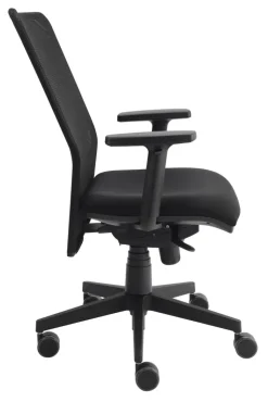 Drehstuhl SOLID II 64 x 119 x 64 cm schwarz