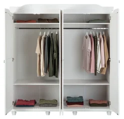 Drehtürenschrank FYNN 182 x 197,5 cm weiß